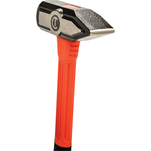 Marteau de forgeron fibre de verre, Poids de la t&ecirc;te 2.5 lb, 13-1/2" lo O-Max