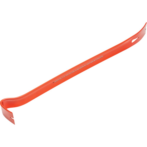Half-Round Pry Bar, 1-3/4" W, 21" L O-Max