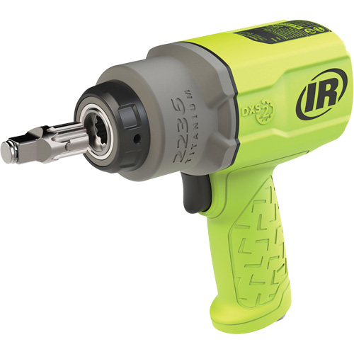 Green Air Impact Wrench, 1/2" Drive, 1/4" NPT Air Inlet, 7500 No Load RPM O-Max