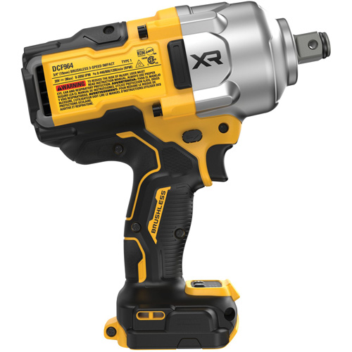 MAX* XR&reg; Brushless CordlessHigh Torque Impact Wrench with Hog Ring Anvil, 20 V, 3/4" Socket O-Max