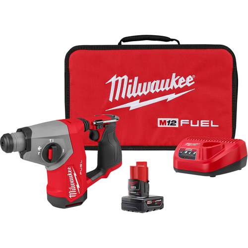 Marteau rotatif M12 FUEL 5/8” SDS Plus, 12 V, 5/8", 1214 tr/min O-Max