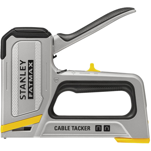 FATMAX&reg; 2-in-1 Cable Tacker, 8 mm/10 mm/11 mm/12 mm/14 mm Staples O-Max