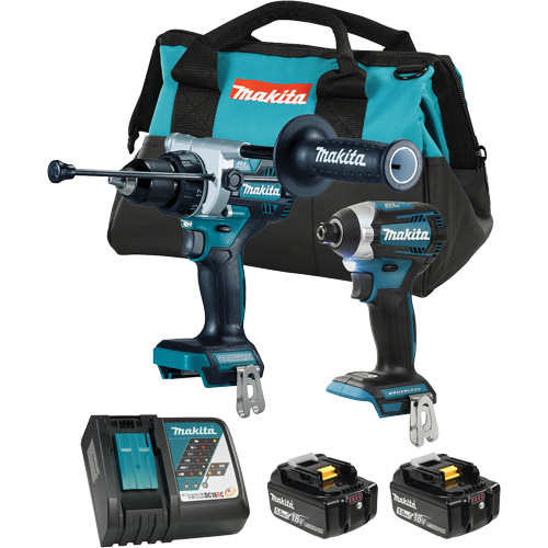 LXT Brushless 2 Tool Combo Kit, Lithium-Ion, 18 V O-Max