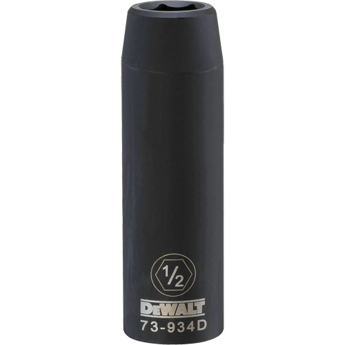 Socket, Impact, 1/2", 1/2" Drive, 6 Points O-Max