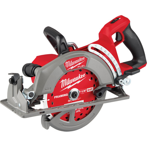 Scie circulaire &agrave; poign&eacute;e arri&egrave;re M18 Fuel - Outil seulement , 7-1/4", 18 V O-Max