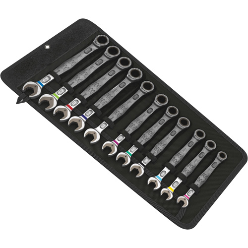 6000 Joker Ratcheting Combination Wrench Set, Combination, 11 Pieces, Metric O-Max