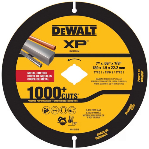 XP Metal Diamond Blade for Angle Grinders & Circular Saws O-Max