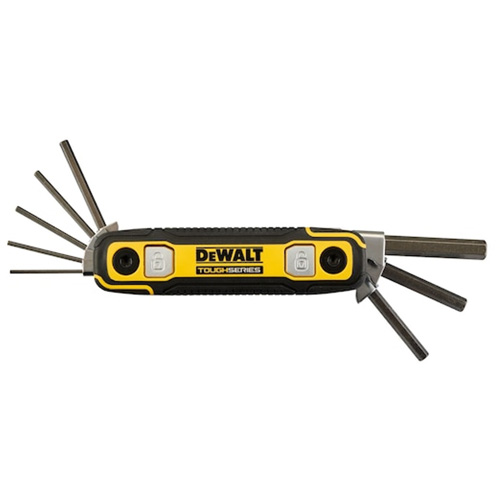 Cl&eacute; hexagonale pliante verrouillable TOUGHSERIES, 8 mcx, M&eacute;trique O-Max
