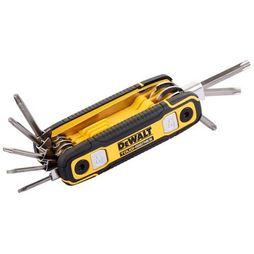 Cl&eacute; hexagonale pliante verrouillable TOUGHSERIES, 8 mcx, Torx O-Max