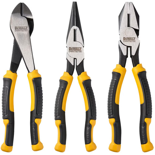 Laser Hardened Pliers Set, 3 Pieces O-Max
