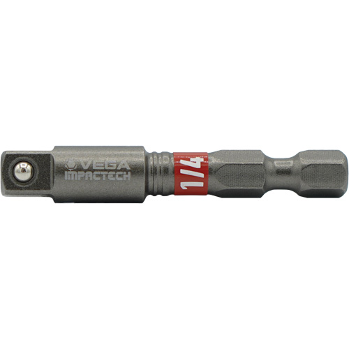 Adaptateur de douille &agrave; chocs Impactech, 1/4" Prise, Dimension m&acirc;le 1/4", 2" lo O-Max