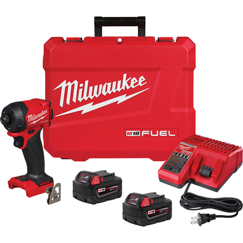 Trousse visseuse hydraulique &agrave; prise hexagonale SURGE M18 FUEL , 1/4", 1000 lb-po Couple max., 18 V, Lithium-ion O-Max