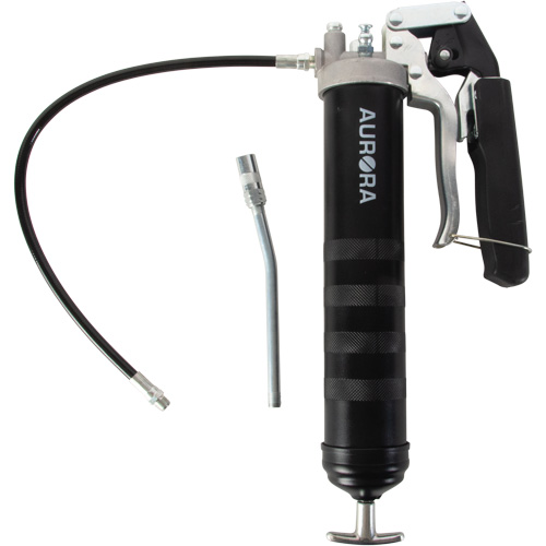 Dual Grease Gun Pistol with Lever Handle O-Max