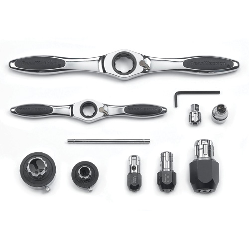 Jeu d'accessoires pour tarauds &agrave; cliquet et fili&egrave;res, 11 Morcea O-Max