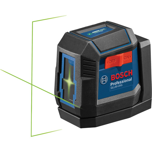 Green-Beam Self-Leveling Cross-Line Laser O-Max