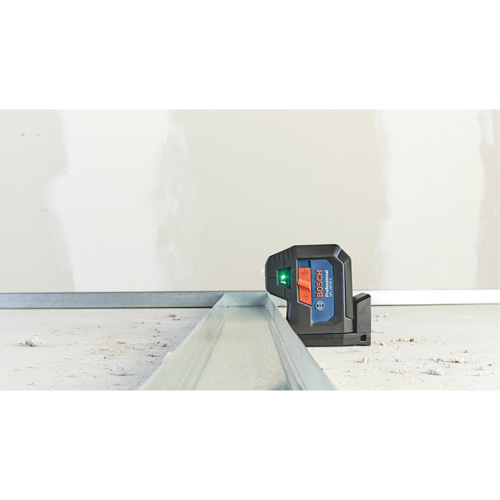 Laser dalignement autonivelant &agrave; faisceau vert &agrave; cinq points O-Max