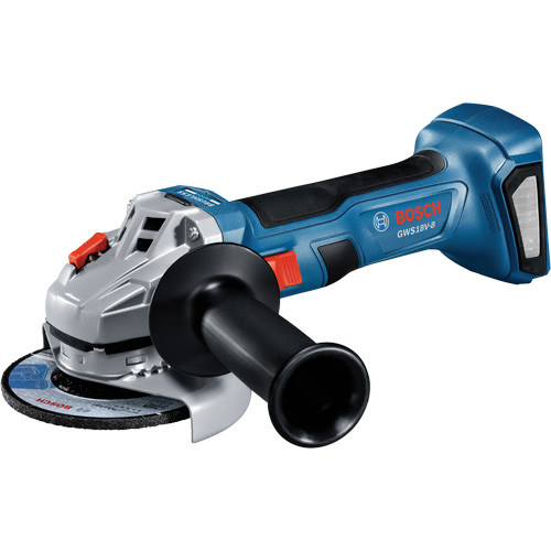 Rectifieuse angulaire sans balais avec interrupteur coulissant, Roue de 4-1/2", 18 V O-Max