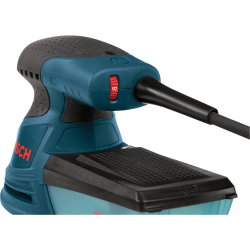 Palm Random Orbit Sander/Polisher, 5" Sand Paper, 2.5 A, 120 V O-Max