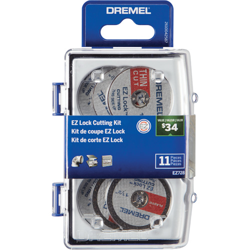 Micro trousse d'accessoires rotatifs de d&eacute;coupe EZ Lock O-Max
