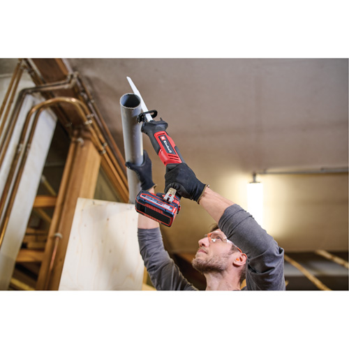 Cordless Compact One-Handed Reciprocating Saw (Tool Only), 18 V, Lithium-Ion Battery, 0-3000 SPM O-Max