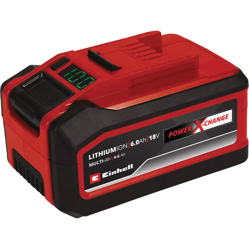Power X-Change Battery, Lithium-Ion, 18 V, 6 Ah O-Max