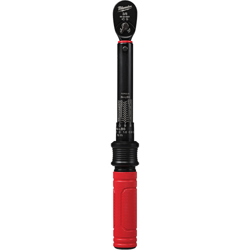 Cl&eacute; dynamom&eacute;trique, &agrave; cliquer, Entraînement 3/8" carr&eacute;, 5,6 - 28,2 Nm/50 - 250 lb-po O-Max
