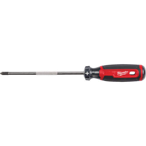 Phillips Screwdriver, #2, 10-3/5" L, Cushion Grip Handle O-Max
