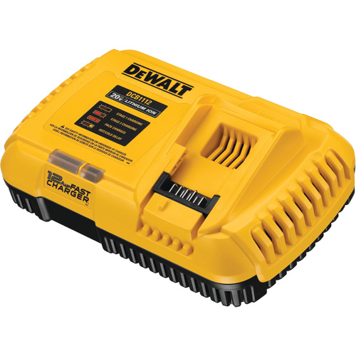 Chargeur rapide MAX*/FLEXVOLT 12 A refroidi par ventilateur, 20 V, Lithium-ion O-Max