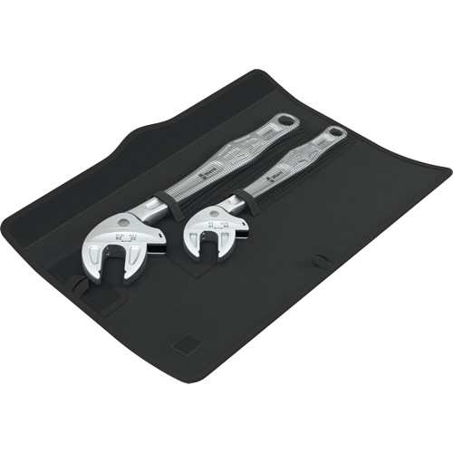 Joker 2 Self-Setting Spanner Set, Adjustable, 2 Pieces, Imperial and Metric O-Max