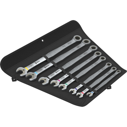 Joker 8 Spanner Set, Ratcheting Combination, 8 Pieces, Imperial O-Max