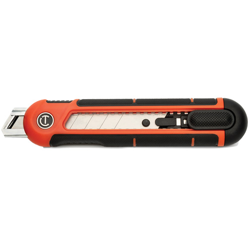 18mm Snap Off Blade Retractable Knife, Steel, Plastic Handle O-Max