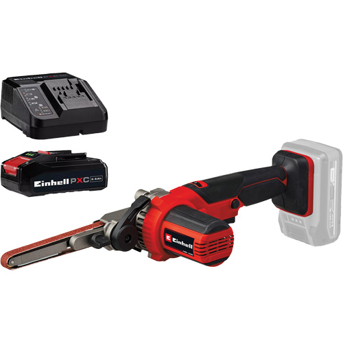 Cordless 18" File Belt Sander with 2.5Ah PXC Battery & Charger Starter Kit O-Max