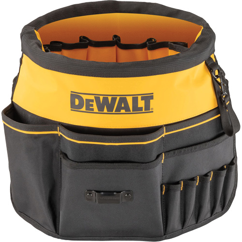 Organisateur pour seau &agrave; outils, 19-3/4" lo x 2" la x 19-5/8" h, Noir/Jaune O-Max