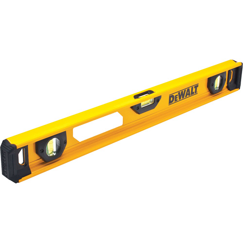 Premium Level, I-Beam, 2' L, Aluminum, 3 O-Max