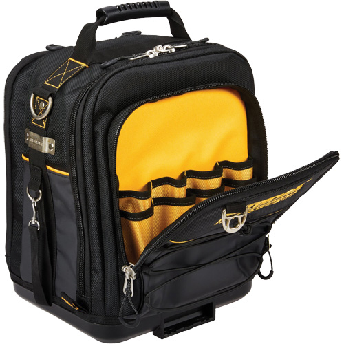Sac &agrave; outils compact TOUGHSYSTEM 2.0, 1680 Denier, 25 pochettes, Noir O-Max
