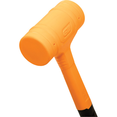 Dead Blow Hammer, 48 oz., Smooth Grip, 14-1/2" L O-Max