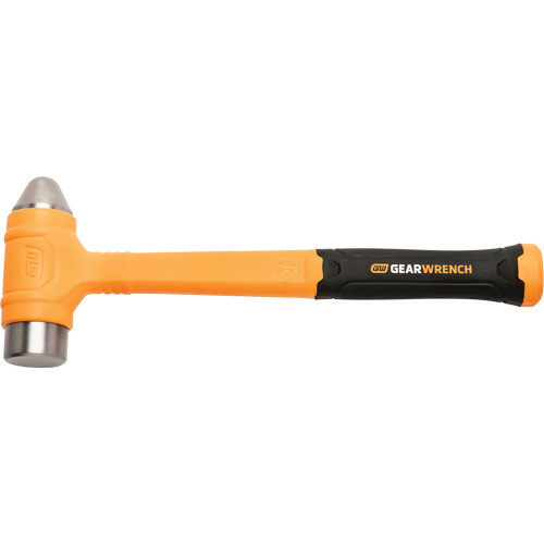 Dead Blow Ball Pein Hammer, 32 oz., Smooth Grip, 14-1/5" L O-Max
