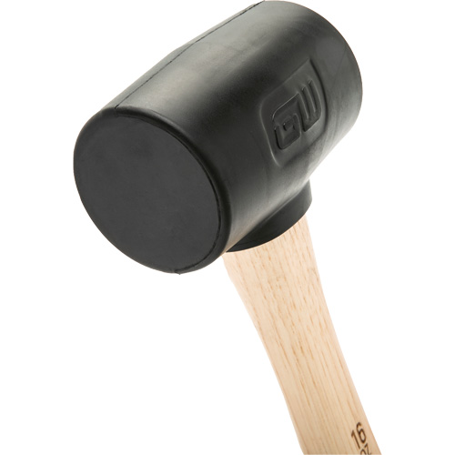 Maillet en caoutchouc, 16 oz, Prise en Bois, 13" lo O-Max