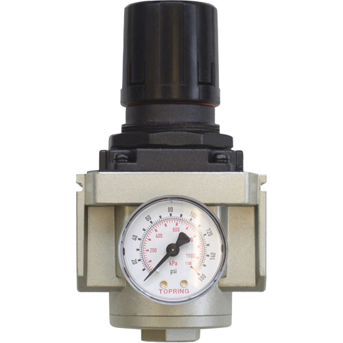 AIRFLO 450 Aluminum Regulator, 3/4" NPT, 145 PSI Max. PSI, Modular O-Max