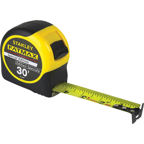 FATMAX&reg; Special Edition Tape Measure, 1-1/4" x 30', Imperial Graduations O-Max