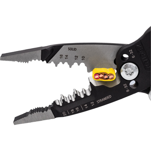 Pince &agrave; d&eacute;nuder forg&eacute;e, 8" lo, 10 - 20 AWG O-Max