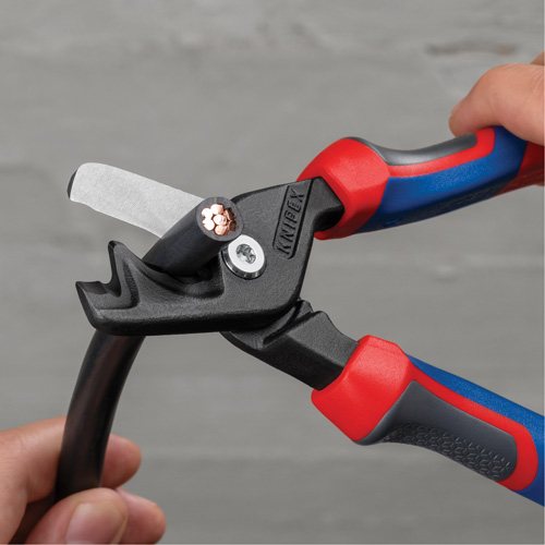 Coupe-c&acirc;bles StepCut&reg; XL avec poign&eacute;e KNIPEXTEND, 9" O-Max