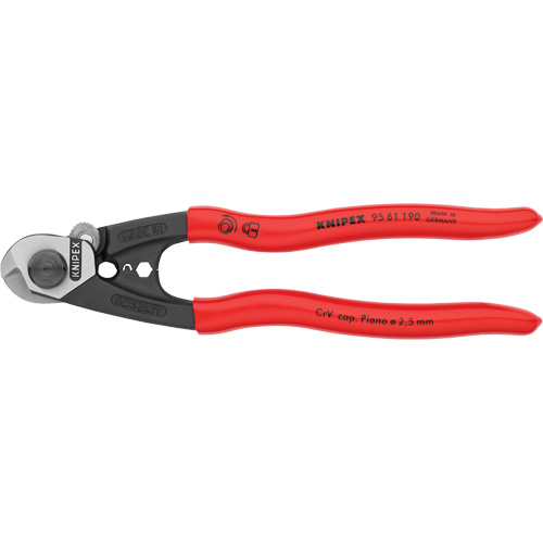Cisaille pour c&acirc;bles m&eacute;talliques, 7-1/2" O-Max