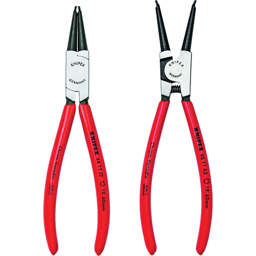 Jeu de 2 pinces &agrave; anneau de retenue O-Max