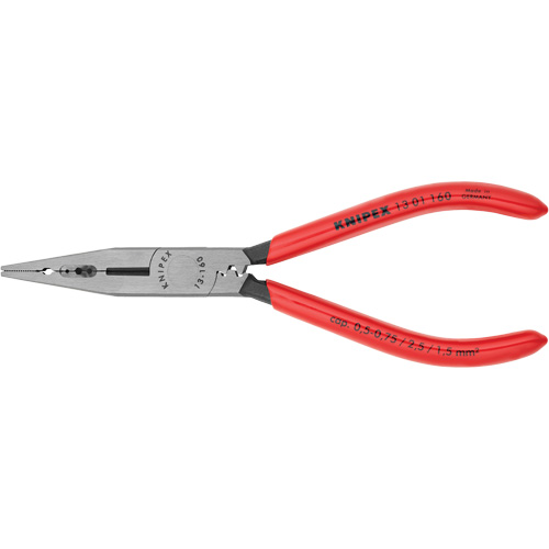 Pince d'&eacute;lectricien 4 en 1 avec fil m&eacute;trique, 6-1/4" lo O-Max