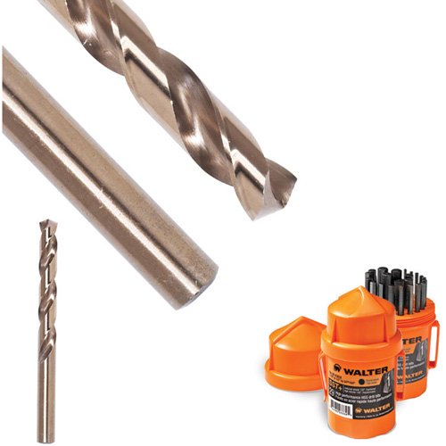 Foret s&eacute;rie courte SST+, Acier rapide, 27/64", 5-9/16" lo, 3-11/16" Cannelure, 135° Angle O-Max