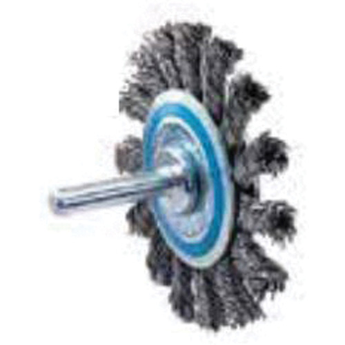 Disque mont&eacute; &agrave; fils nou&eacute;s torsad&eacute;s, 2-3/4" dia., Fils 0,02" O-Max