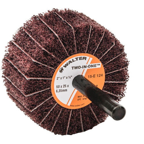 Meule &agrave; lamelles abrasives Two-In-One O-Max