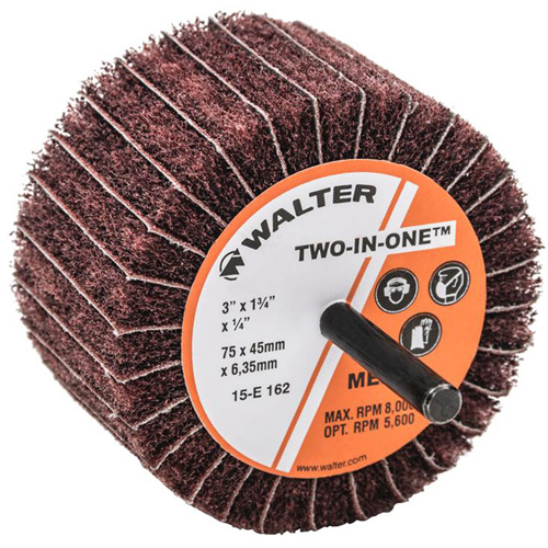 Two-In-One Flap Wheel O-Max