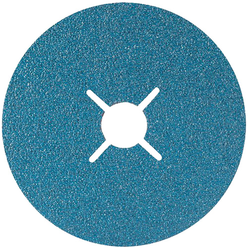 ALLSTEEL Topcut Sanding Disc, Zirconium, 24, 5" Dia x 7/8" Arbor O-Max